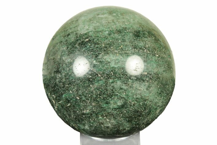 Polished Fuchsite Sphere - Madagascar #251171